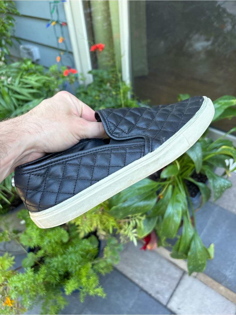 Steven Madden slip ons - size 8